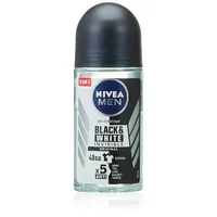 NIVEA Invisible for Black & White Power Deodorant Roll-On 3 x 50 ml