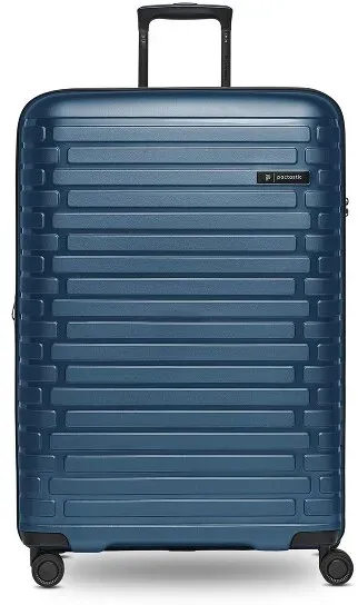 Pactastic Collection 04 THE LARGE + 4 Rollen Trolley L 75 cm mit Dehnfalte  blau