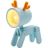 Realpower LED-Tier Taschenlampe Blaues Rentier