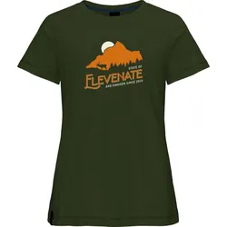 Elevenate Women Yellowstone Tee deep forest (755) XL