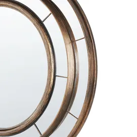 Beliani Wandspiegel Gold