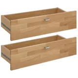 Home Affaire Schubkasten HOME AFFAIRE "Dana", braun (eiche), B:67,4cm H:35cm T:30,4cm, Schubladen, Schubkasten, passend zum 2trg. und 4trg. Regal