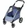 Bayer Chic 2000 Puppen-Zwillingsbuggy Puppen-Trailer Roadster blau