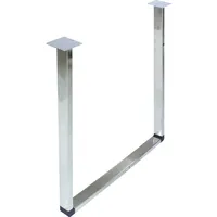 Wagner System GmbH Kufenbein U-Rahmen Industriestahl in Edelstahl-Optik ST