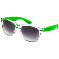 Caspar Sonnenbrille SG017 Damen RETRO Designbrille grün|schwarz
