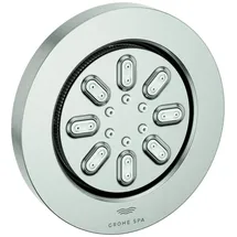 Grohe Seitenbrause 26801 Rainshower Aqua runde Form supersteel,