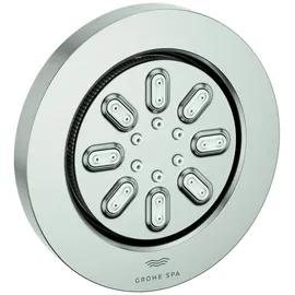 Grohe Seitenbrause 26801 Rainshower Aqua runde Form supersteel,