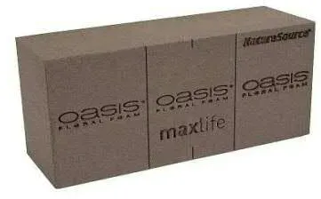 Steckmasse OASIS®Nature Source 35 23x11x8cm  - braun