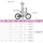 vidaXL Kinderfahrrad 20 Zoll Farbe orange