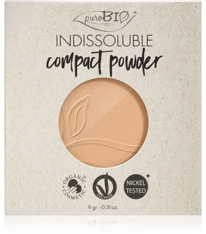 puroBIO Cosmetics Indissouble Kompaktpuder Ersatzfüllung Farbton 03 9 g