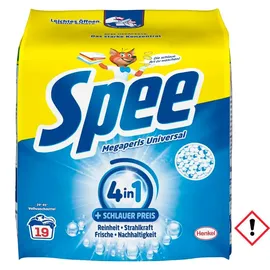 Henkel Megaperls Waschmittel 4in1 Fluid 19 WL