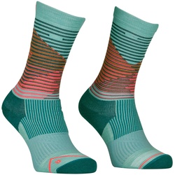 Ortovox All Mountain Mid Socks Damen Wandersocken ice waterfall - 39-41