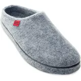 Andrés Machado - Hausschuhe für für Herren für Frühling – Unisex Slipper für drinnen und draußen - AM001 – Pantoffeln aus Filz mit Rutschfester Gummisohle – Grau, EU 48 - 48 EU