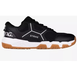 Salming Hallen-Indoorschuhe Recoil Strike (Leichtigkeit) 2023 schwarz Herren