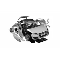 AIRFIX QUICKBUILD Audi TT Coupe - Blue
