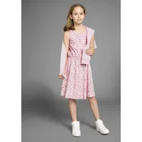 KangaROOS Jerseykleid in rosa geblümt), | Gr.: 128/134