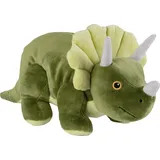 Warmies Wärmekuscheltier Triceraops grün