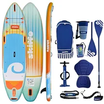 Skiffo Rivage Sunrise 11' 335 x 86 x 15 cm blau/orange/weiß