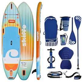 Skiffo Rivage Sunrise 11' 335 x 86 x 15 cm blau/orange/weiß