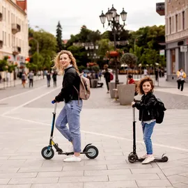 Relaxdays Rad im 2er Set - Schwarz