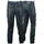 German Wear Lederhose lederjeans bikerjeans Büffelleder seitlich geschnürt Schwarz, Größe:52