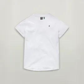 G-Star Lash Ribbed Kurzarm-T-Shirt White M