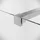 Badplaats Duschwand Florida 50 x 200cm Glas Duschabtrennung Chrom - Walk-In Dusche Nano Duschtrennwand