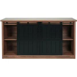 Mendler HWC-K75 TV-Rack 0 cm Braun Holz, Spanplatte