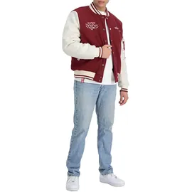 Alpha Industries Varsity Air Force Jacke Red S