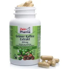 ZeinPharma Grüner Kaffee Extrakt 450 mg Kapseln 90 St.