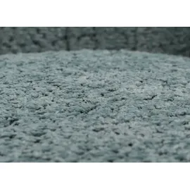 Mendler Lounge-Sessel HWC-K37 Chenille 75 x 80 x 78 cm blau-grün mit Kissen