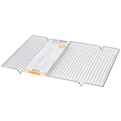 Auskühlgitter 45 x 21 cm Metall Silber