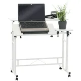 CLP Schreibtisch Telford I Neigbarer Computertisch Aus Metall I Laptoptisch Im Industrial Look