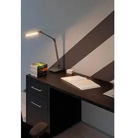 Hansa Wave Schreibtischlampe grau 8,5 W