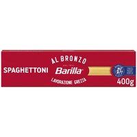 Barilla Pasta Al Bronzo Spaghettoni mit Bronze-Matrizen geformt, für intensive Rauheit, 100% hochwertiger Hartweizen, 400g