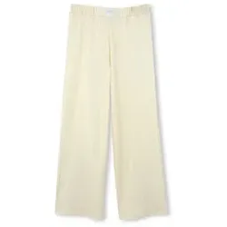 DKNY für Mädchen. D62330 Goldfarbene Hose mit elastischer Taille (12años= 150cm), Lässig, Polyamid, Kinderbekleidung