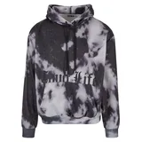 Thug Life Hoodie Grau/Schwarz XL