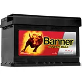 Banner Autobatterie POWER BULL 77Ah 12V PRO P7740 PKW Batterie 70Ah 72Ah 74Ah