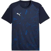 Puma teamFINAL Graphic blau M