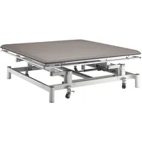 Bobathliege Grand Comfort mit Kopfteil, Vojtaliege, Bobath Therapieliege, elektrische Bobathliege, Bobath, Vojta, medizinische Vojta Behandlungsliege, Grau