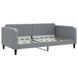 vidaXL Tagesbett 100 x 190 cm Hellgrau