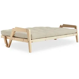 Karup Design Schlafsofa »Grab«, inkl. Futonmatratze, beige