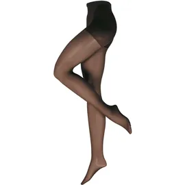 NUR DIE Goodbye Laufmaschen Strumpfhose 4 Paar Schwarz L