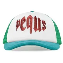 pequs Mythic Logo Trucker Cap weiß ONE SIZE