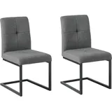 OTTO home Esszimmerstuhl Geranie Polyester grau