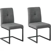 OTTO home Esszimmerstuhl Geranie Polyester grau