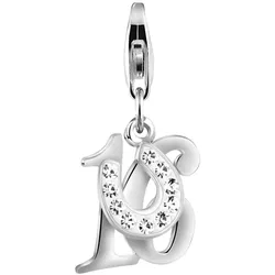 Nenalina 16 Hufeisen Mojo Kristalle 925 Silber OneSize Damen 