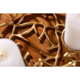 Riess-Ambiente Invicta Kerzenhalter ABSTRACT 4-flammig, Ø 38 cm, gold