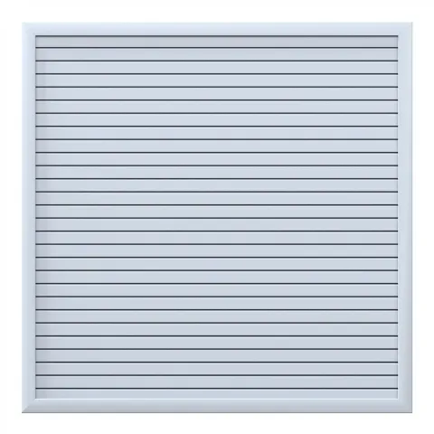 Zaunfeld Design Rhombus silber 2668, 180x180cm