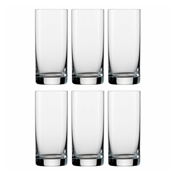 Eisch Longdrinkglas 6er Set Vino Nobile 360 ml, Kristallglas beige